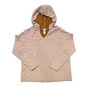 J. Jill Textured Reversible Hoodie